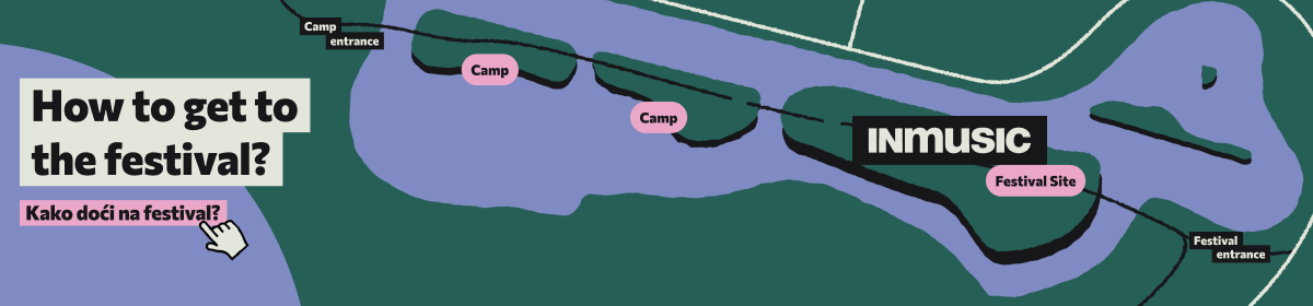 INmusic festival map - how to get there