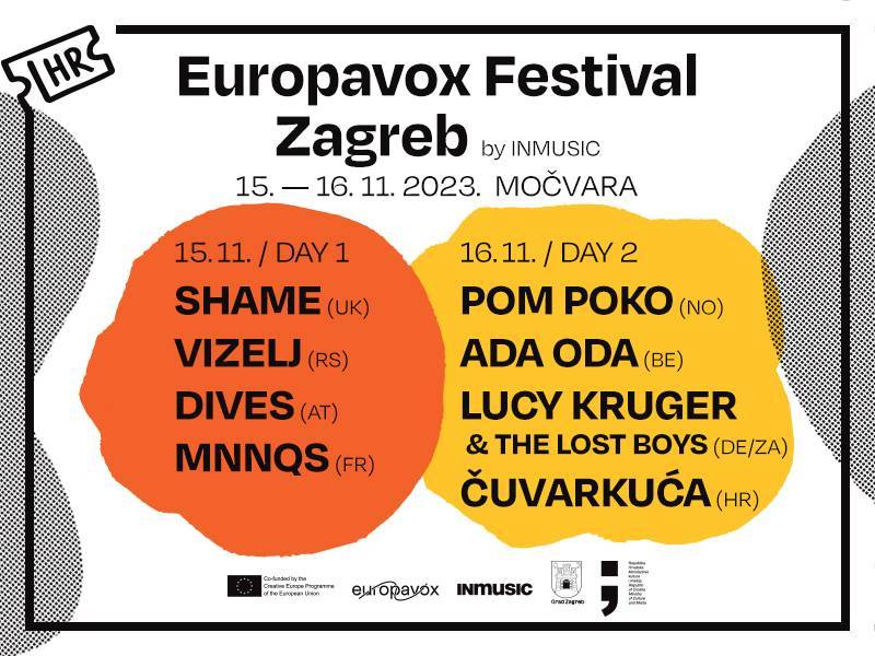 Europavox festival Zagreb u trećem izdanju predstavlja najbogatiji presjek europske suvremene autorske!
