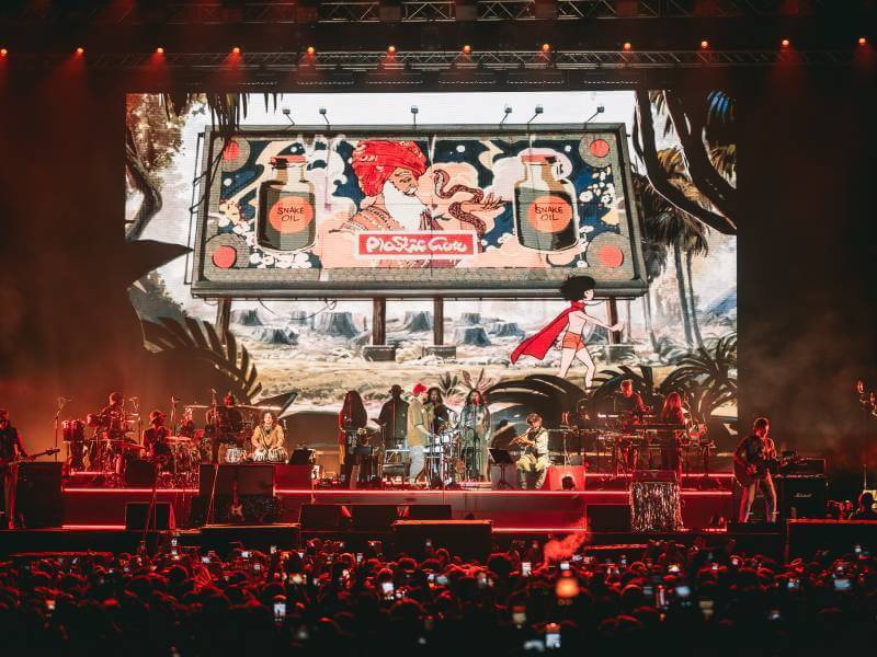 Gorillaz vrhunskim audiovizualnim nastupom osvojio Jarun i najavio veliko finale INmusic festivala 