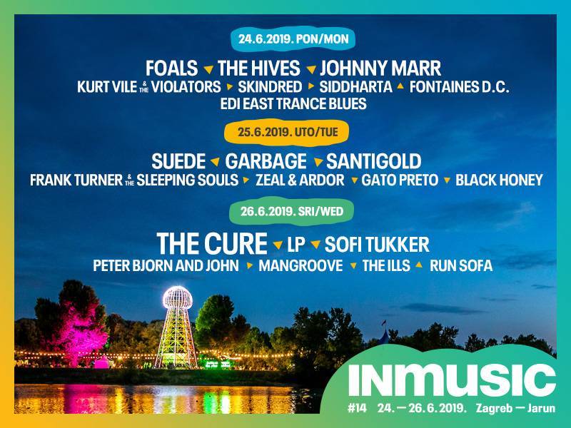 INmusic festival #14 objavio nastup izvođača po danima!