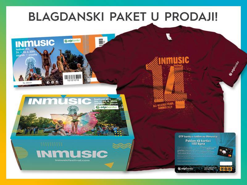 Nastavak suradnje OTP banke i INmusic festivala – u prodaji su blagdanski paketi za INmusic festival #14!