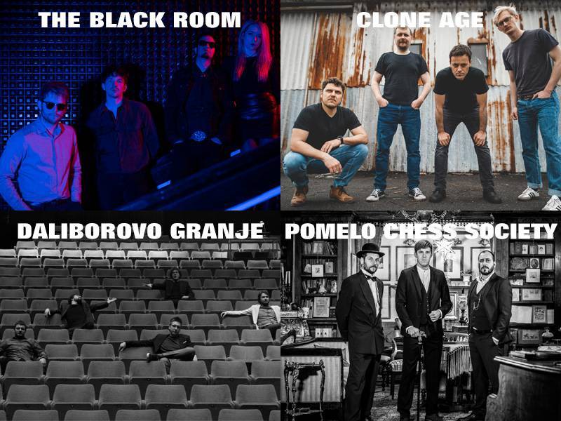 INmusic 2022: The Black Room, Clone Age, Daliborovo granje i Pomelo Chess Society stižu na INmusic festival #15!
