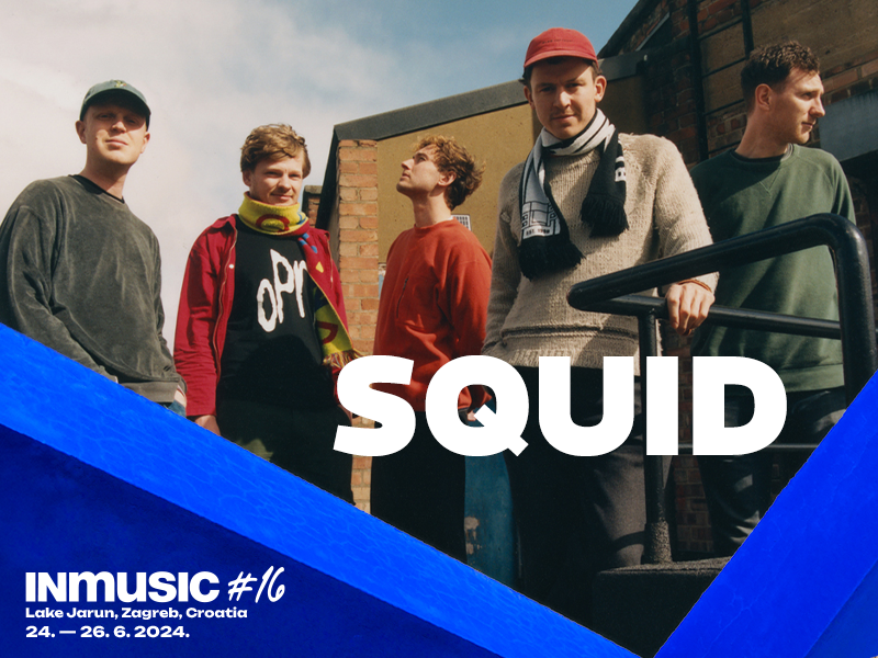 Squid, a British band that keeps testing its limits, joins the INmusic festival #16 line up!
