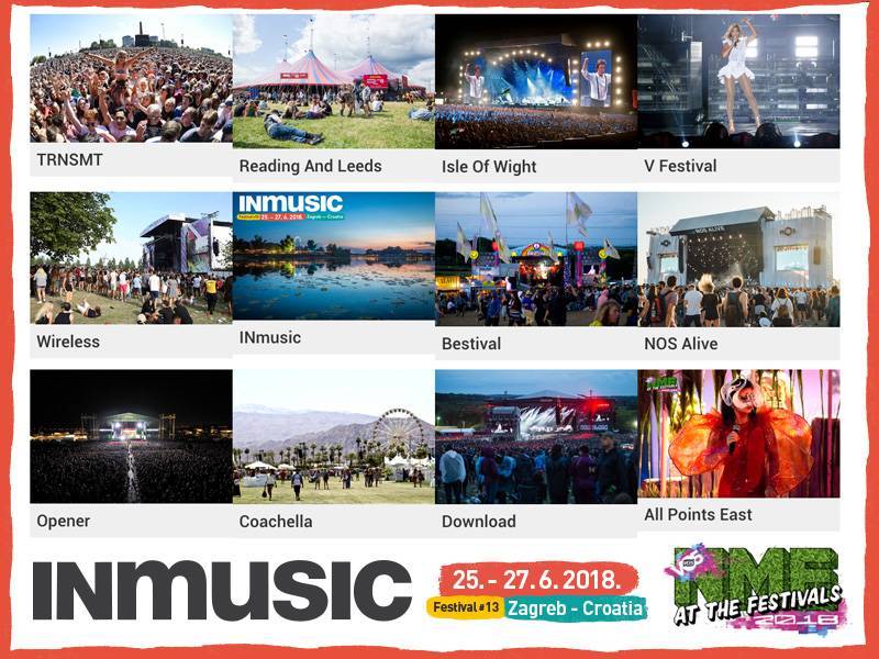 INmusic festival #13 selected as one of the most popular festivals in the world for second year in a row by NME!