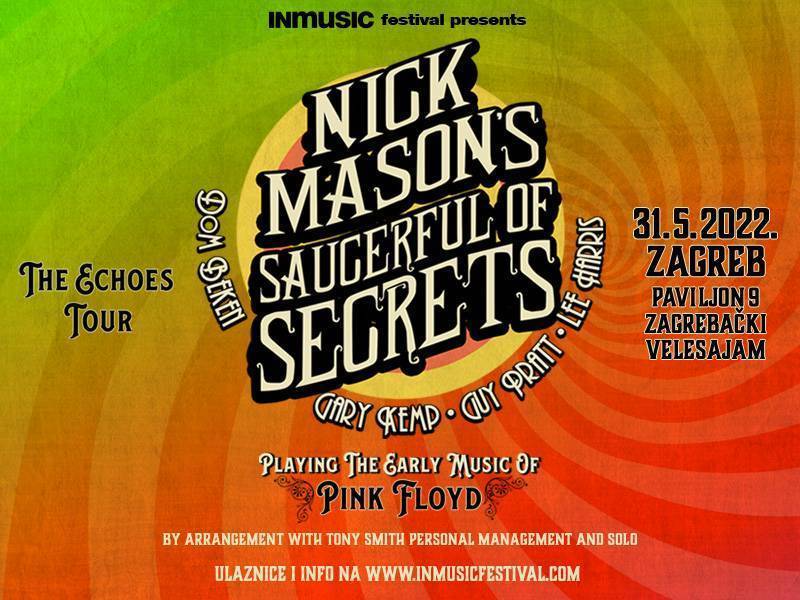 Nick Mason&#039;s Saucerful of Secrets stiže pred zagrebačku publiku!