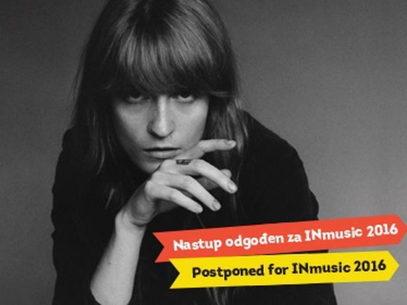 Due to health reasons, Florence + The Machine postponed their performance for INmusic festival 2016.