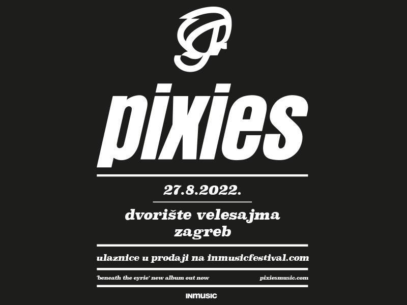 Pixies Zagreb tour date postponed for August 27th, 2022
