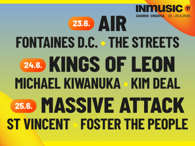 Objavljen je puni raspored INmusic festivala #17!