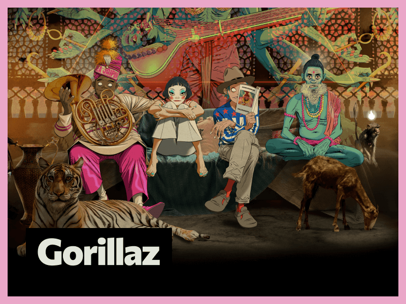 Gorillaz will headline the landmark 20th anniversary of INmusic festival!