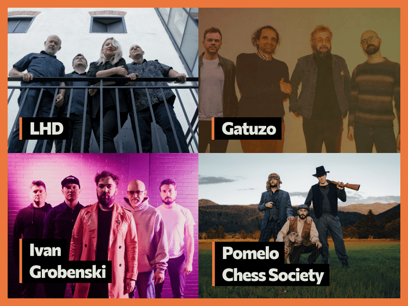 Domaće snage LHD, Gatuzo, Ivan Grobenski i Pomelo Chess Society pridružuju se lineupu INmusic festivala #18!