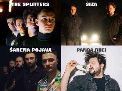 The Splitters, Šiza, Panda Rhei i Šarena pojava nova su pojačanja INmusic festivala #15!
