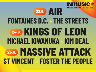 Objavljen je puni raspored INmusic festivala #17!